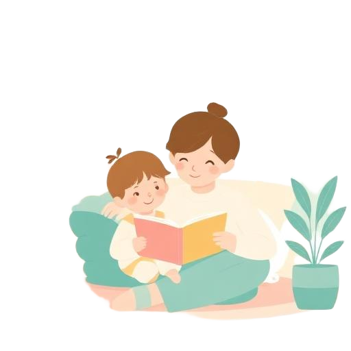 Родитель и ребёнок дома